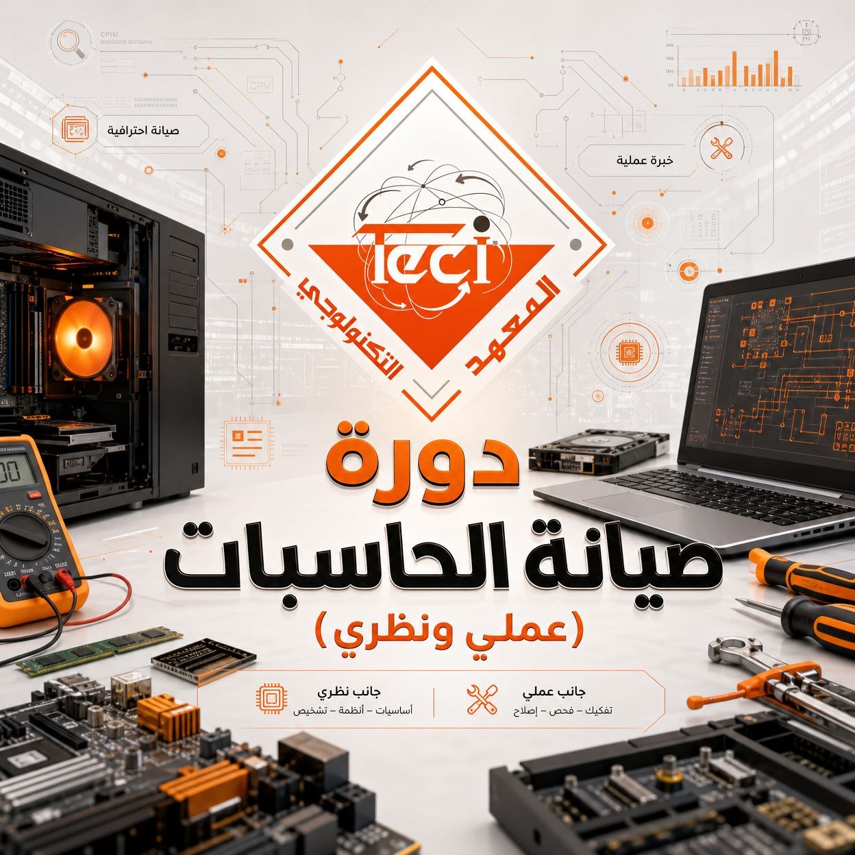 صيانة حاسبات (نظري وعملي)